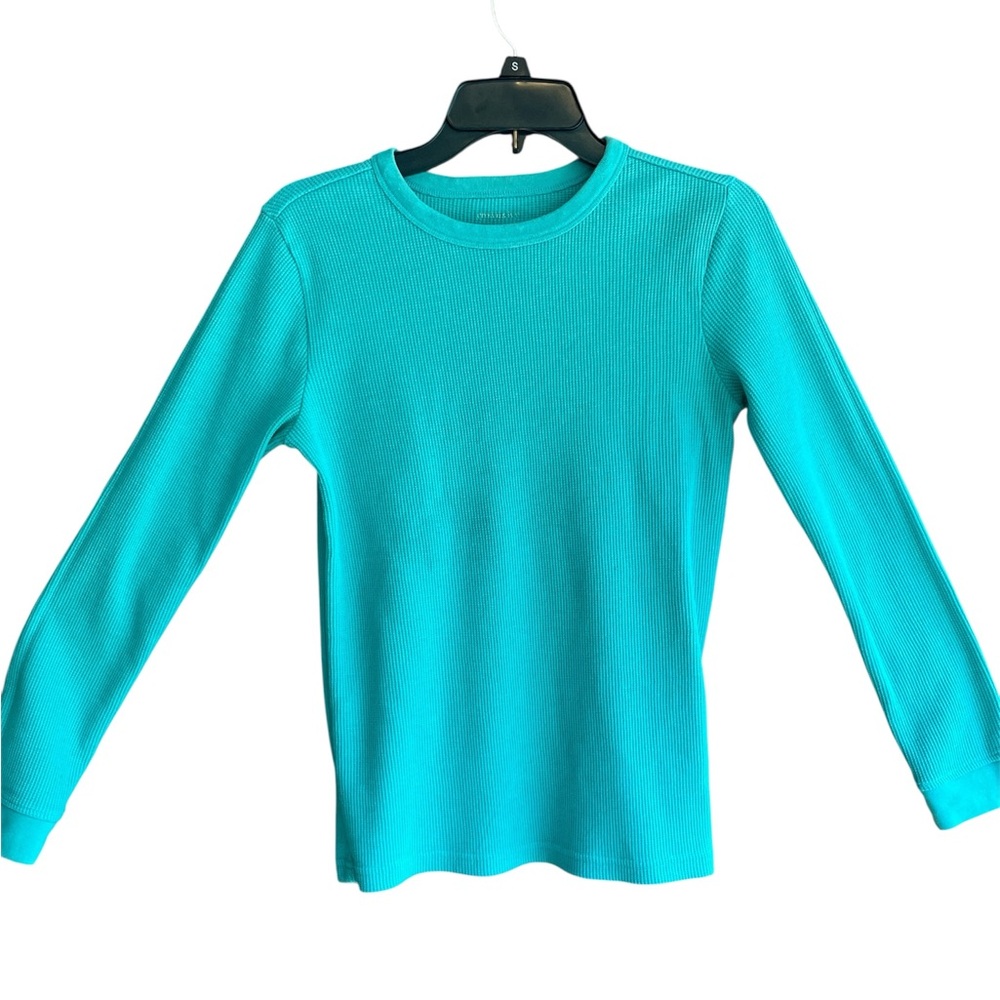 Boy's Crown & Ivy Bright Long Sleeve Thermal Shirt Size Large